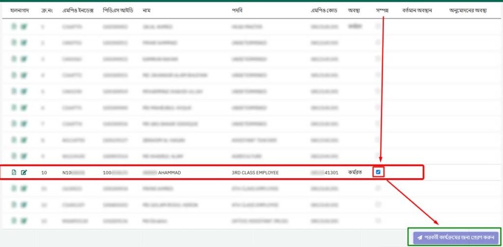 Data Entry Confirmation Form
