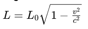দৈর্ঘ্য সংকোচন, মিউয়ন এবং মই প্যারাডক্স - Length Contraction, Muon and Ladder paradox - Screenshot 6