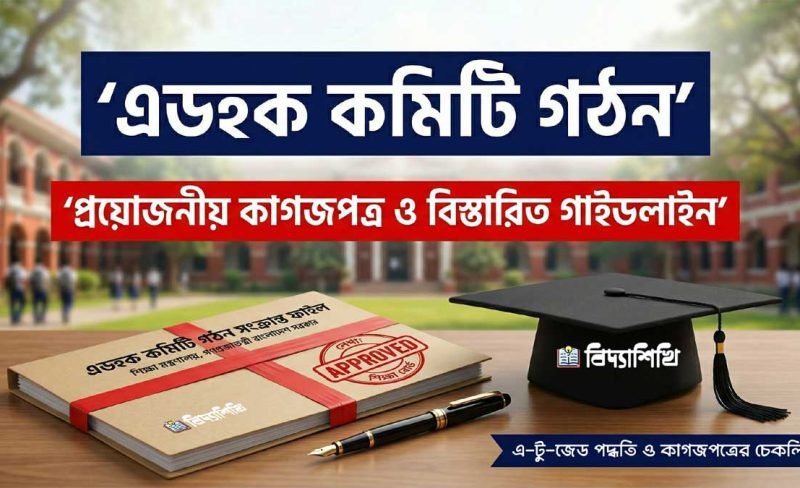 শিক্ষা প্রতিষ্ঠানে এডহক কমিটি গঠণ পদ্ধতি ও প্রয়োজনীয় কাগজপত্র ২০২৬
